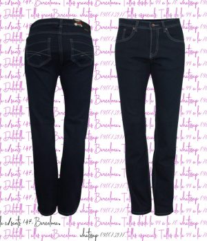 Denim elástico navy