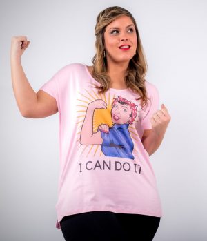 Camiseta algodón "I can do it"