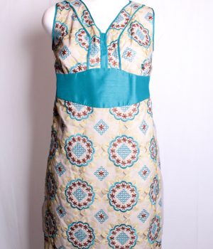 Vestido cóctel  mandalas