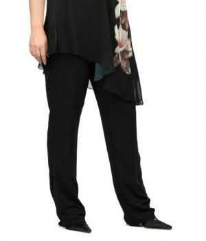 Pantalón de caída color negro