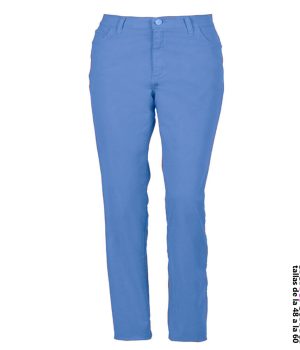Pantalón loneta recto, azul