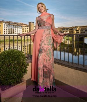 Vestido largo de ceremonia