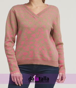 Jersey de punto, animal print