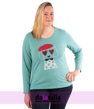 Camiseta algodón, estampada