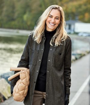 Sobrecamisa pata de gallo