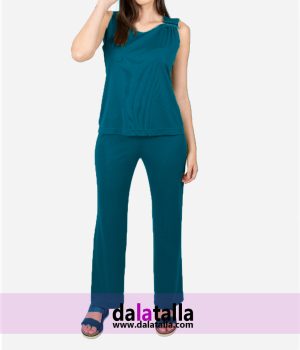 Top Farose, verde botella