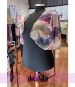 Torera gasa estampada