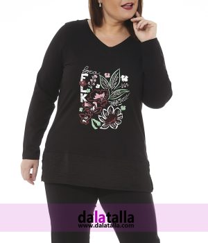 Camiseta algodón, loca