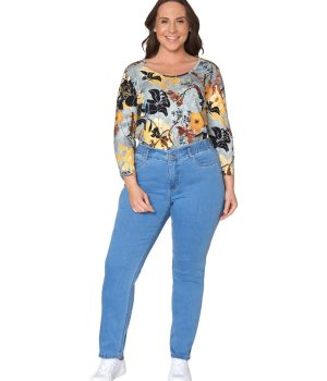 Pantalón relajado, baggy denim