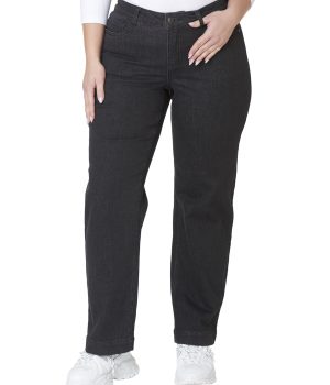 Pantalón relajado, baggy negro