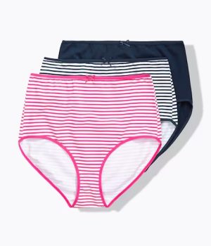 Pack Bragas de algodón ALTAS