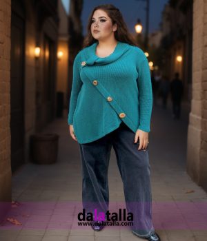 Jersey botones madera