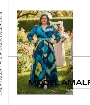 Vestido largo de ceremonia, Amalfi