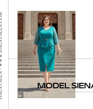 Vestido ceremonia corto, Siena