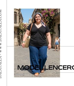 Camiseta Lencera Negra